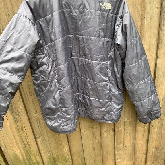 The North Face Jacket Large Silver/Gray - Picture 2 of 7